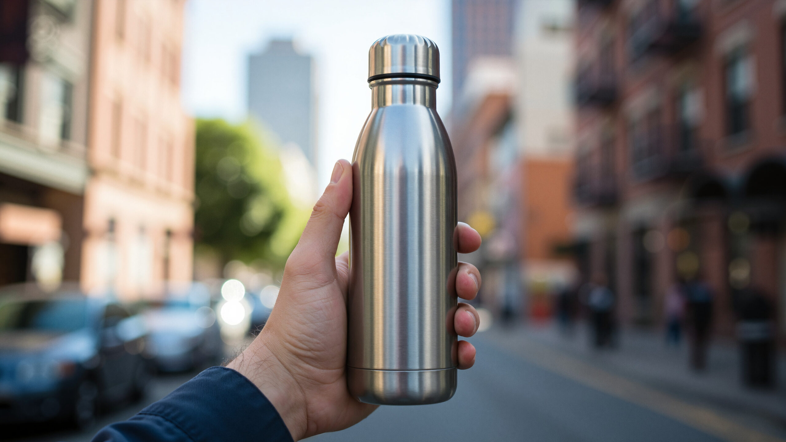 Trinkflasche nachhaltig reisen